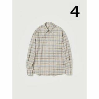 AURALEE - 24SS SUPER LIGHT WOOL CHECK SHIRT 4 未使用