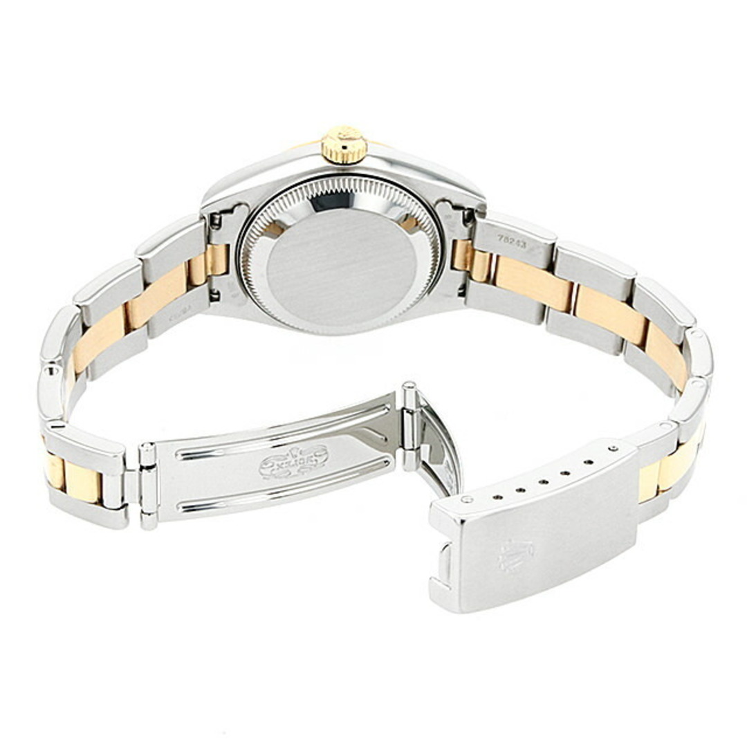 ROLEX(ロレックス)のロレックス デイトジャスト 79163 グレー ローマ 3列 オイスターブレス  A番 レディース 中古 腕時計 レディースのファッション小物(腕時計)の商品写真