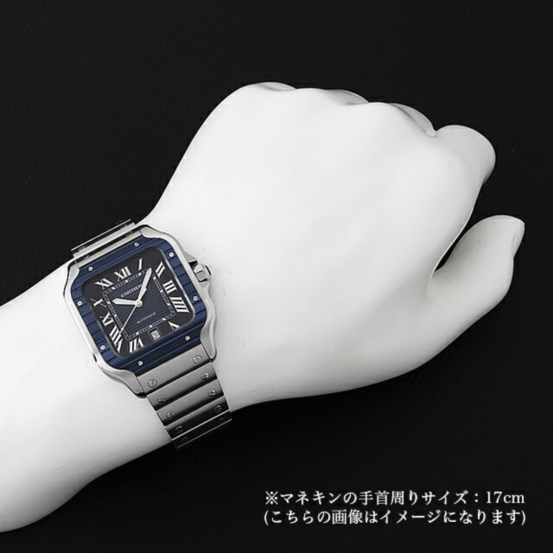 Cartier(カルティエ)のカルティエ サントス ドゥ カルティエ LM WSSA0048 メンズ 中古 腕時計 メンズの時計(腕時計(アナログ))の商品写真