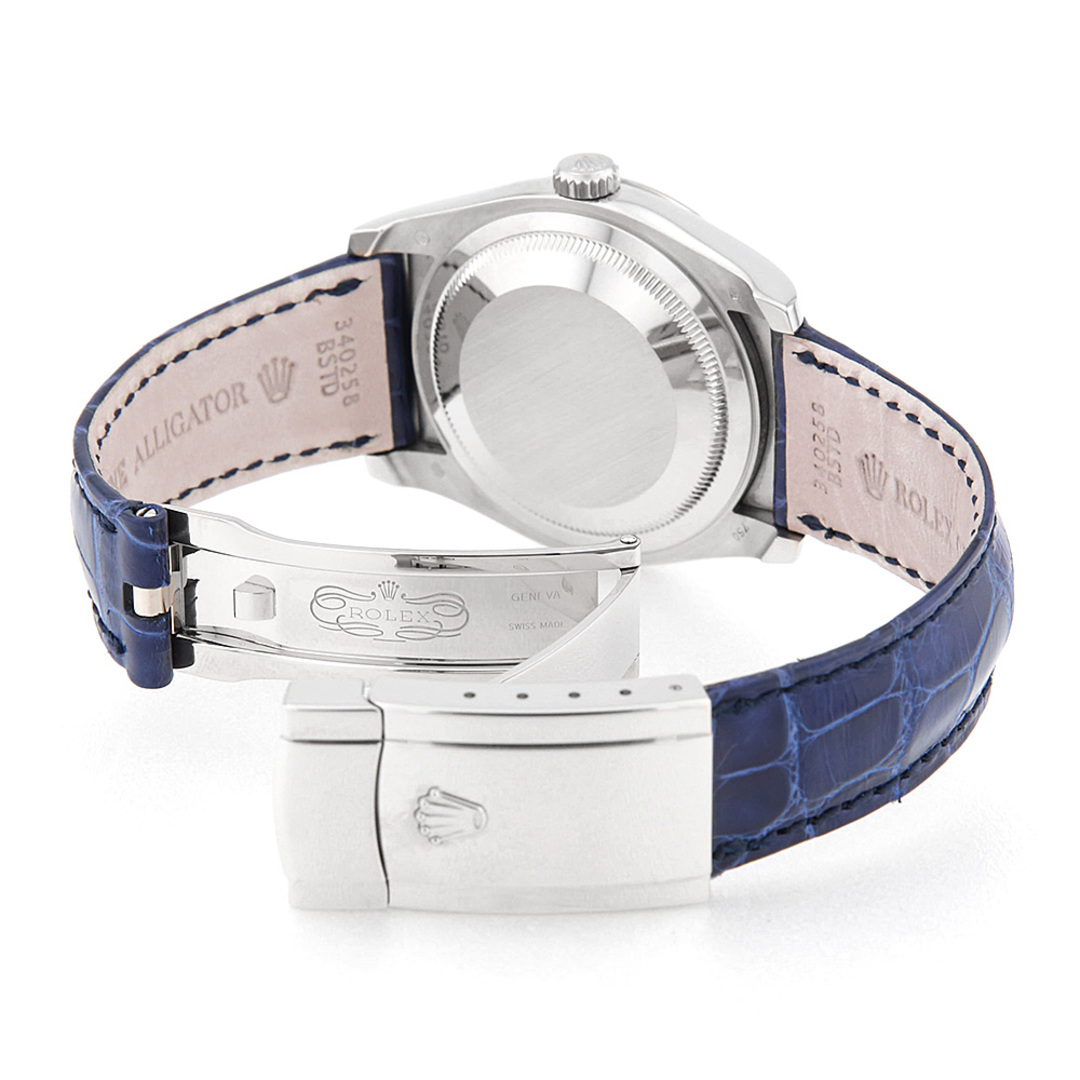 ROLEX(ロレックス)のロレックス デイトジャスト 116139 ブルー アラビア F番 メンズ 中古 腕時計 メンズの時計(腕時計(アナログ))の商品写真