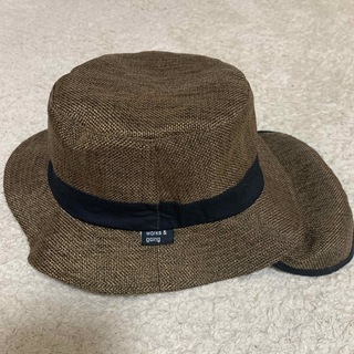 アカチャンホンポ(アカチャンホンポ)の日除　帽子　紐付き　50センチ(帽子)