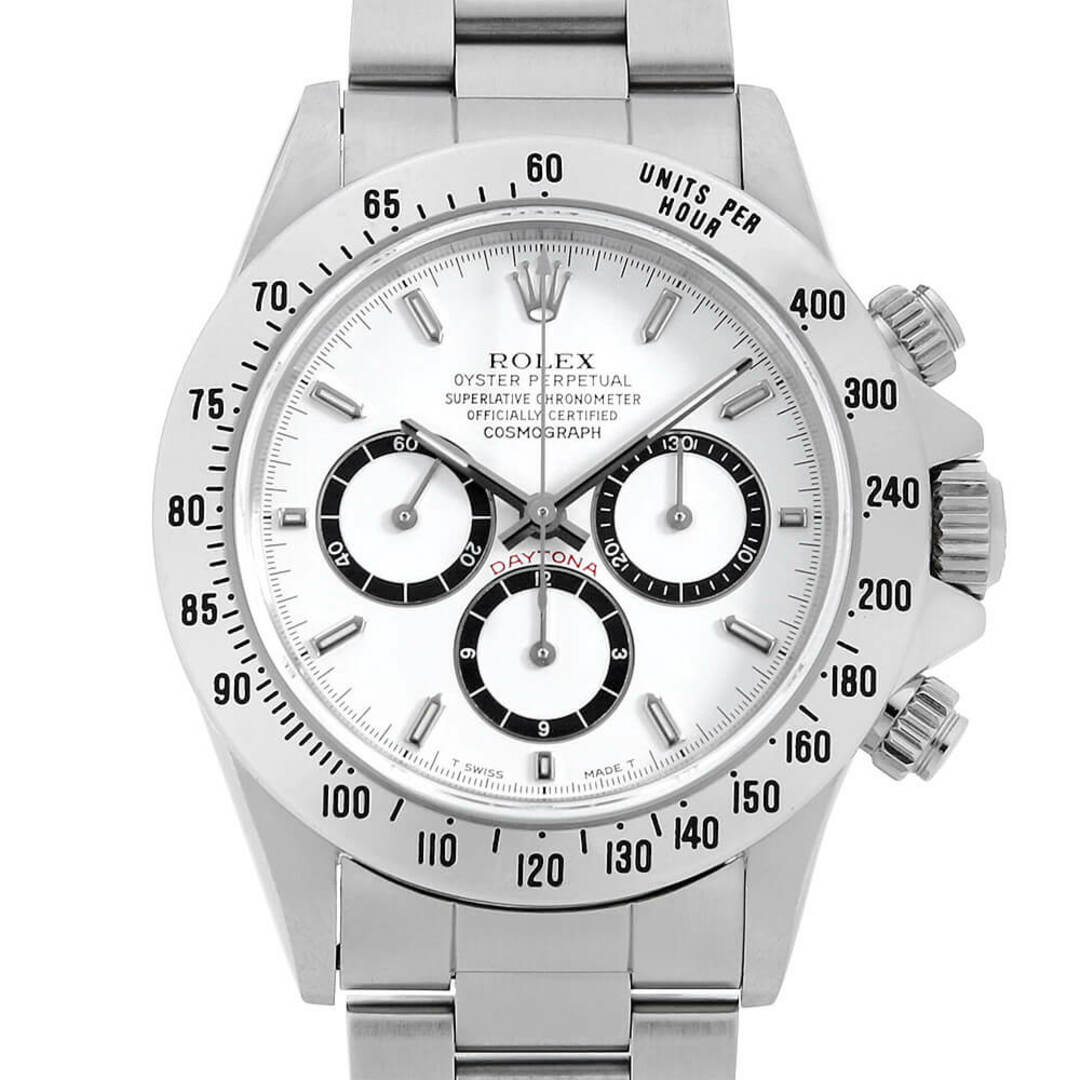 ROLEX(ロレックス)のロレックス デイトナ 16520 ホワイト シングルバックル L番 メンズ 中古 腕時計 メンズの時計(腕時計(アナログ))の商品写真