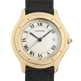 カルティエ(Cartier)のカルティエ クーガー LM W3500453 ボーイズ(ユニセックス) 中古 腕時計(腕時計(アナログ))