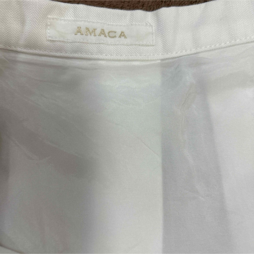 AMACA(アマカ)のアマカ　麻綿スカート レディースのスカート(ひざ丈スカート)の商品写真
