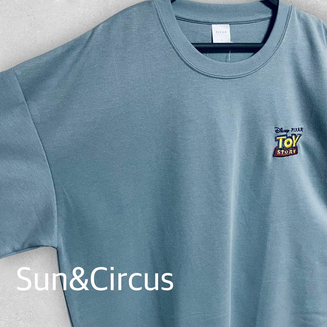 メンズ大きいサイズ5L トイストーリー Disney バックプリント Tシャツ メンズのトップス(Tシャツ/カットソー(半袖/袖なし))の商品写真