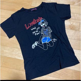 ラブトキシック(lovetoxic)の女の子160 Tシャツ　ラブトキシック(Tシャツ/カットソー)