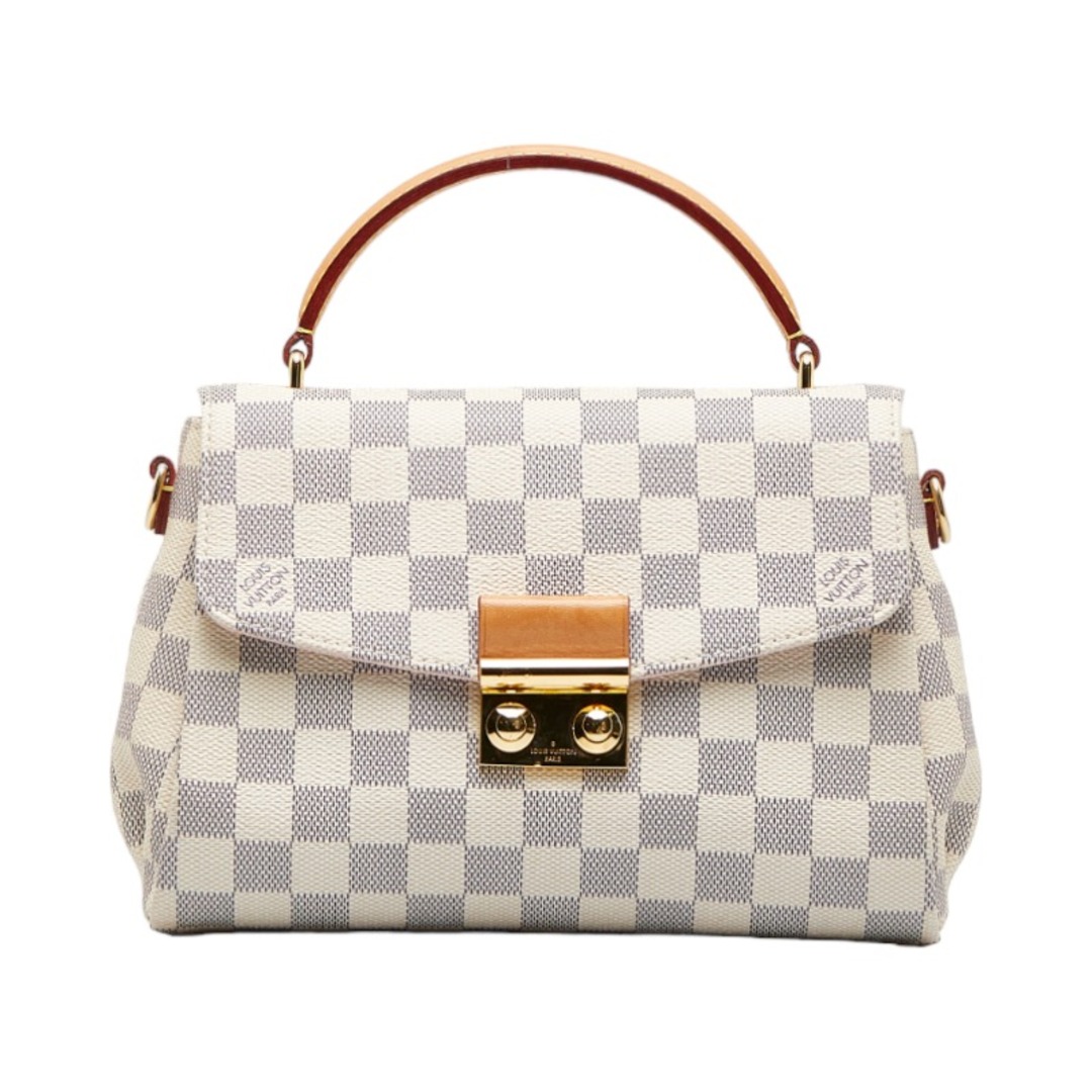 LOUIS VUITTON(ルイヴィトン)のルイ ヴィトン ダミエ アズール クロワゼット ハンドバッグ ショルダーバッグ 2WAY N41581 PVC レディース LOUIS VUITTON 【1-0103822】 レディースのバッグ(ハンドバッグ)の商品写真