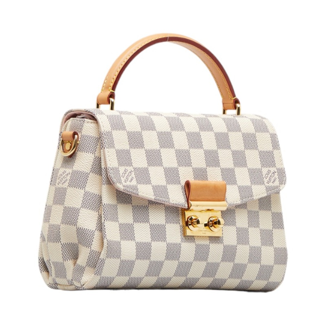 LOUIS VUITTON(ルイヴィトン)のルイ ヴィトン ダミエ アズール クロワゼット ハンドバッグ ショルダーバッグ 2WAY N41581 PVC レディース LOUIS VUITTON 【1-0103822】 レディースのバッグ(ハンドバッグ)の商品写真