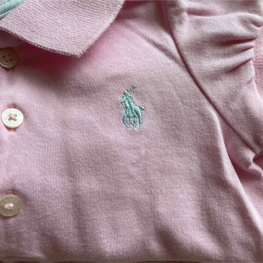 Ralph Lauren(ラルフローレン)の半袖ロンパース　70cm キッズ/ベビー/マタニティのベビー服(~85cm)(ロンパース)の商品写真