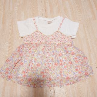 petit main♡ドッキングTシャツ♡100