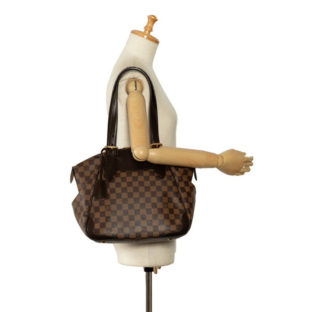 LOUIS VUITTON(ルイヴィトン)のルイ ヴィトン ダミエ ヴェローナMM ショルダーバッグ N41118 PVC レディース LOUIS VUITTON 【1-0148607】 レディースのバッグ(ショルダーバッグ)の商品写真