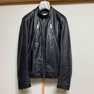 マルタンマルジェラ(Maison Martin Margiela)のMaison Margiela/メゾン マルジェラ  5zip ハの字ライダース(レザージャケット)