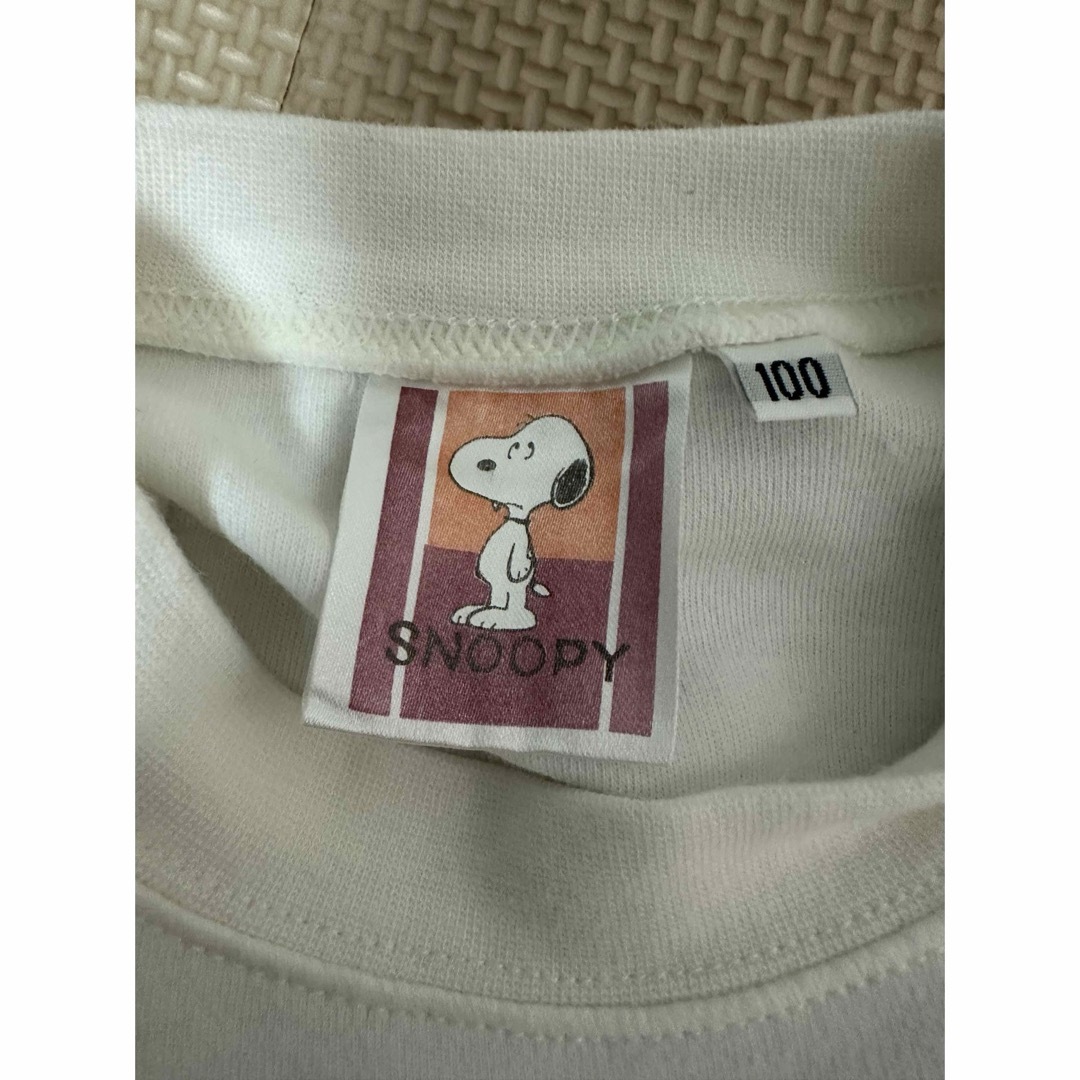 SNOOPY(スヌーピー)の【SNOOPY スヌーピー】長袖Tシャツ　ロンT キッズ　トップス　100cm キッズ/ベビー/マタニティのキッズ服男の子用(90cm~)(Tシャツ/カットソー)の商品写真