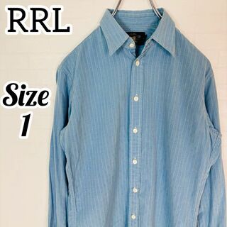 RRL - 【美品】RRL ダブルアールエル ラルフローレン ストライプシャツ ワークシャツ