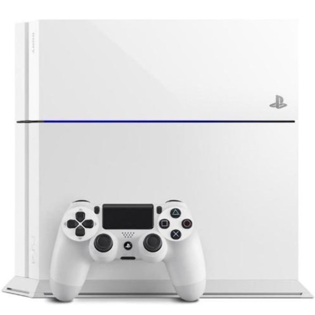 PlayStation4(プレイステーション4)の専用　ps4本体　ホワイト　値下げ不可 エンタメ/ホビーのゲームソフト/ゲーム機本体(家庭用ゲーム機本体)の商品写真