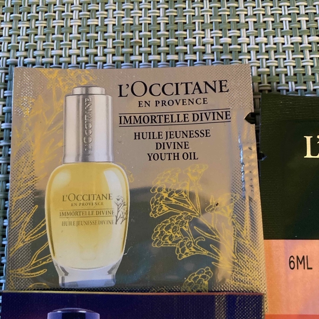 L'OCCITANE(ロクシタン)のロクシタン　イモーテル　ファイブハーブス　サンプルセット コスメ/美容のキット/セット(サンプル/トライアルキット)の商品写真