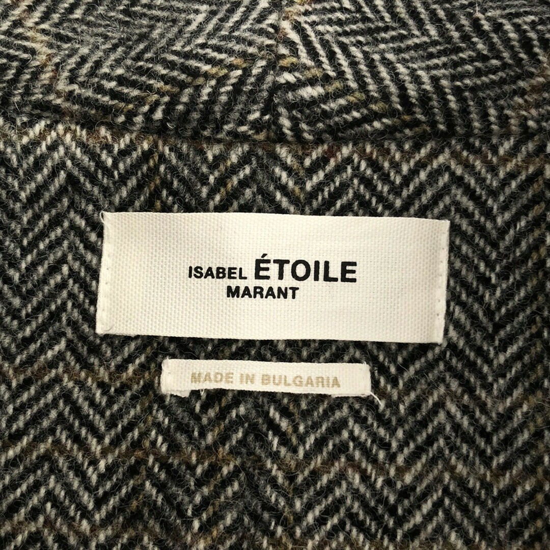 Isabel Marant(イザベルマラン)のISABEL MARANT ETOILE イザベルマラン エトワール 22AW DROGO ツイードノーカラージャケット VE1860-22A011E グレー系 36 レディースのジャケット/アウター(その他)の商品写真