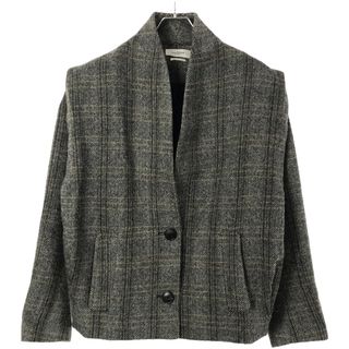 イザベルマラン(Isabel Marant)のISABEL MARANT ETOILE イザベルマラン エトワール 22AW DROGO ツイードノーカラージャケット VE1860-22A011E グレー系 36(その他)