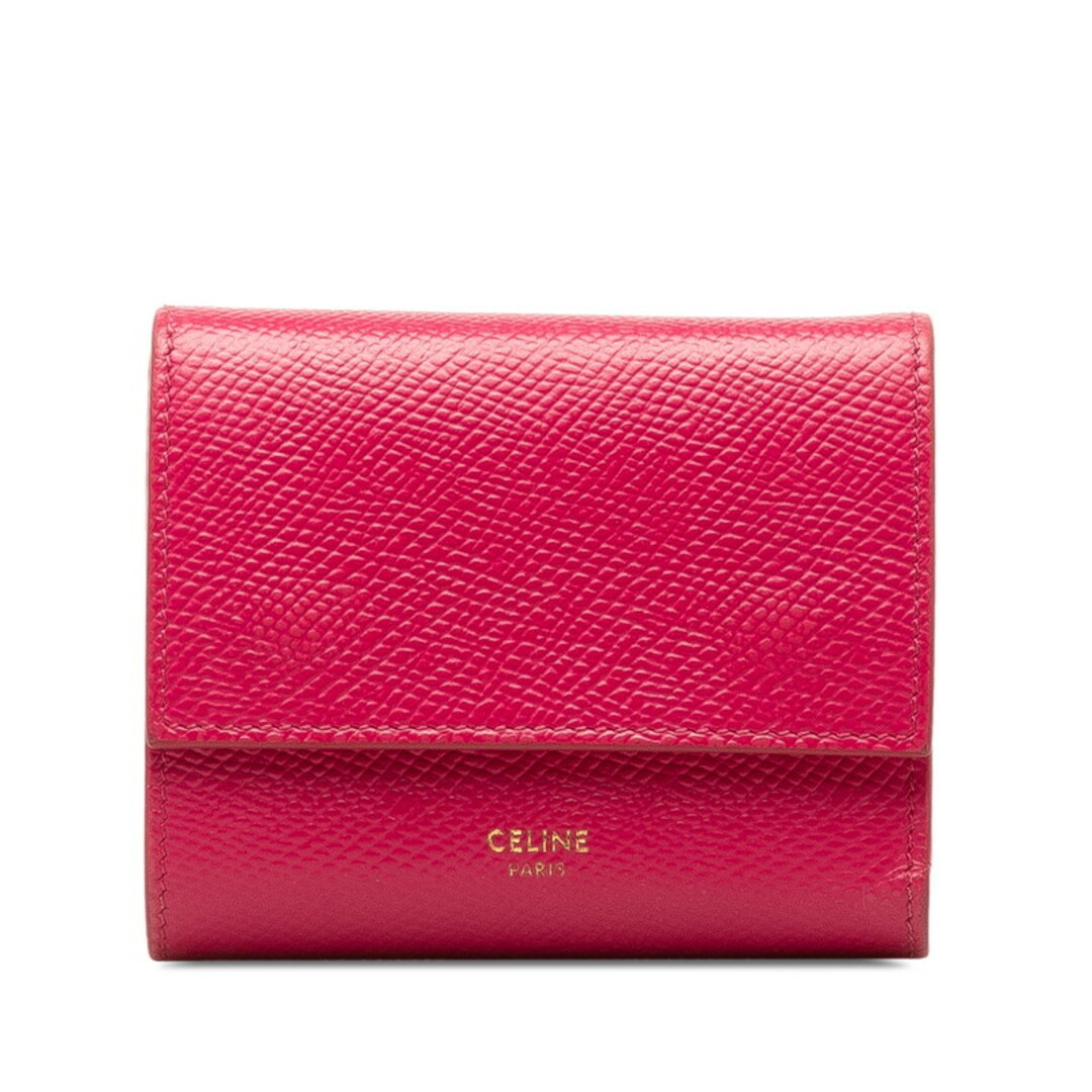 celine(セリーヌ)のセリーヌ スモール トリフォールドウォレット 三つ折り財布 レザー レディース CELINE 【1-0150064】 レディースのファッション小物(財布)の商品写真