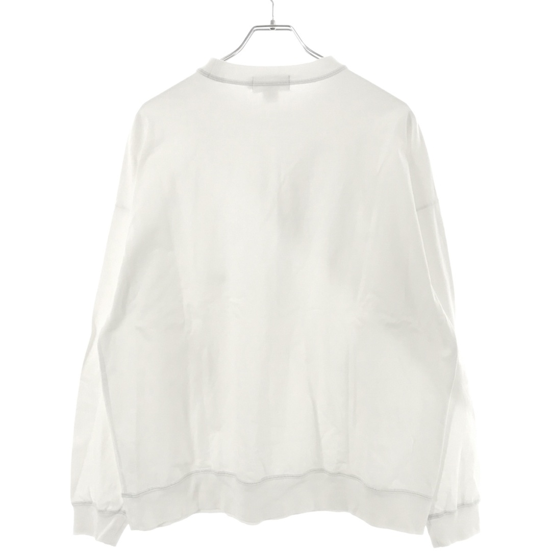 GYMPHLEX(ジムフレックス)のGymphlex ジムフレックス クルーネックロングスリーブTシャツ GY-C0102 ホワイト L メンズのトップス(Tシャツ/カットソー(七分/長袖))の商品写真