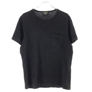 RRL - RRL ダブルアールエル クルーネックポケットTシャツ  ブラック系 L