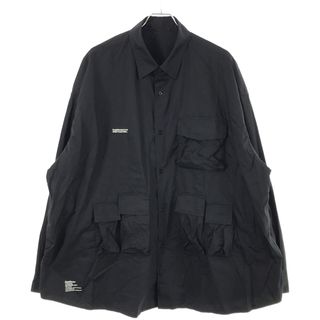 FreshService フレッシュサービス 23AW TYPEWRITER MULTI POCKET SHIRT マルチポケットシャツ FSW-23-SH-117 ブラック L(シャツ)