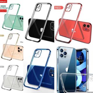 iPhone14シリーズ入荷 クリア TPU メタリック iPhone(iPhoneケース)