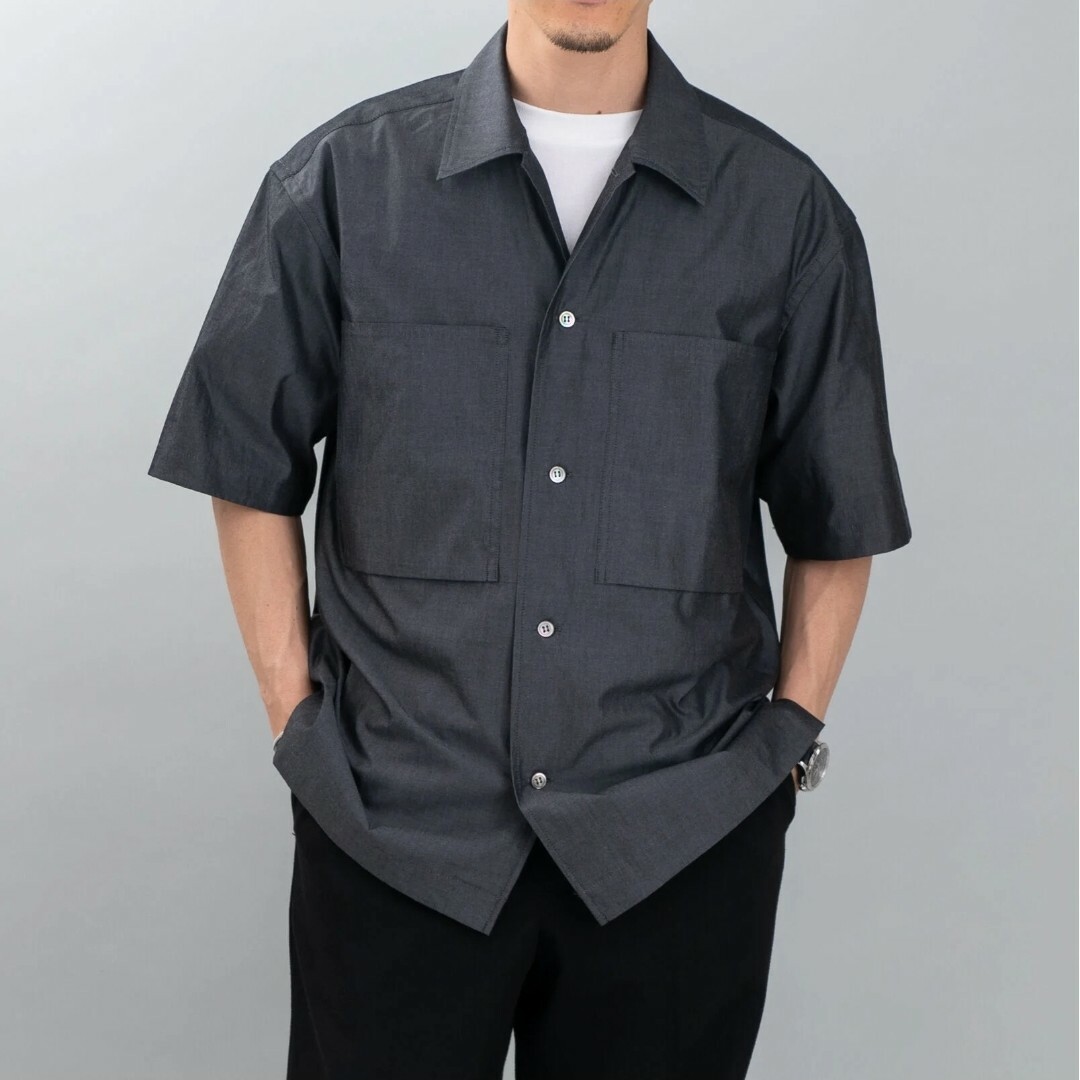 新品未使用 SO GH-Shirts ダークグレー XLサイズ 大山シュン メンズのトップス(シャツ)の商品写真