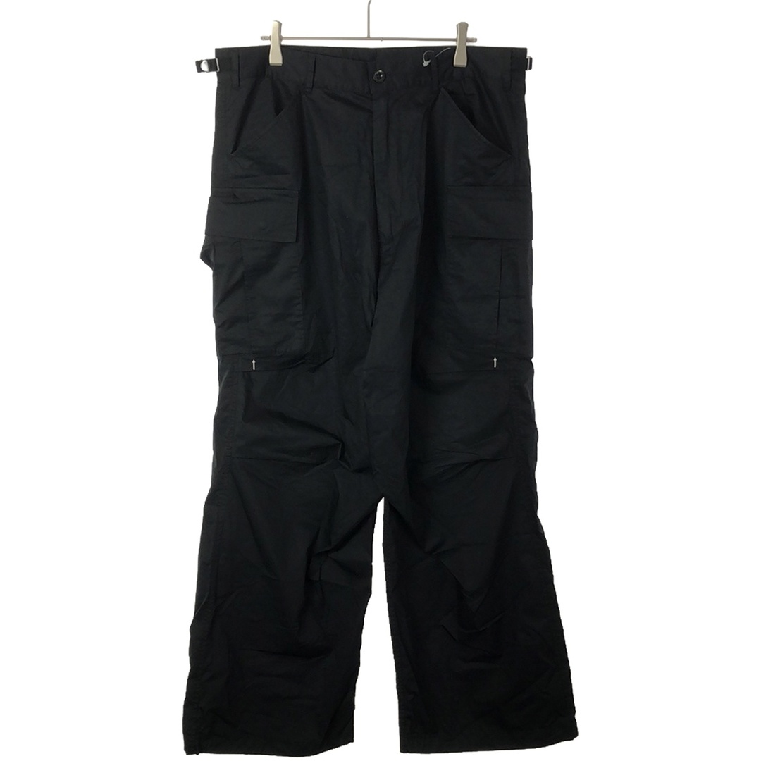 FreshService フレッシュサービス 23AW TYPEWRITER UPWARD CARGO POCKET PANTS カーゴパンツ FSW-23-PT-118 ブラック M メンズのパンツ(ワークパンツ/カーゴパンツ)の商品写真