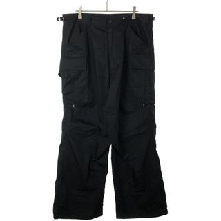 FreshService フレッシュサービス 23AW TYPEWRITER UPWARD CARGO POCKET PANTS カーゴパンツ FSW-23-PT-118 ブラック M(ワークパンツ/カーゴパンツ)