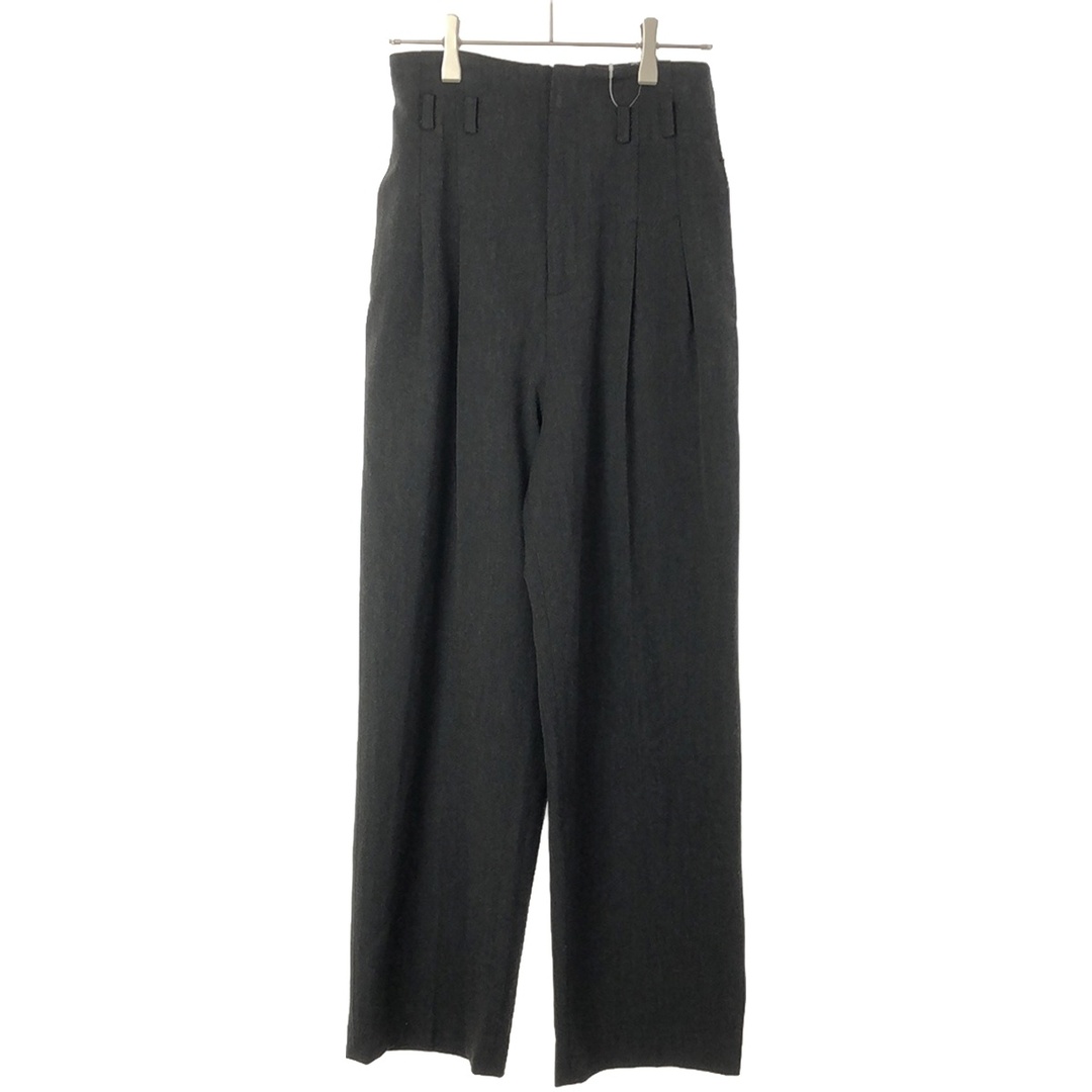 Ameri VINTAGE(アメリヴィンテージ)のAmeri VINTAGE アメリ ヴィンテージ HIGH WAIST TAPERED PANTS トラウザーパンツ 02020820730 チャコール S レディースのパンツ(その他)の商品写真