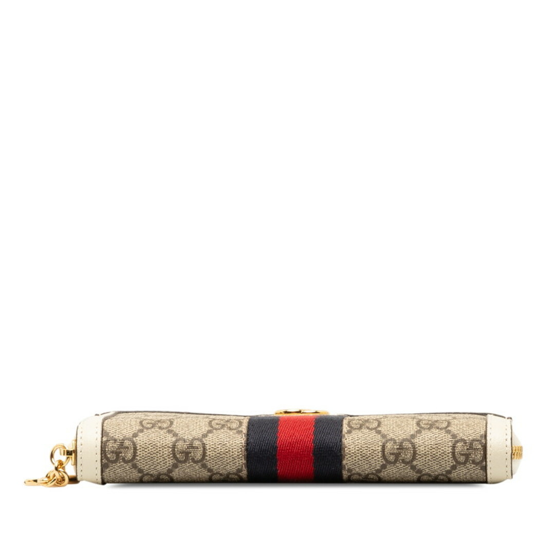 Gucci(グッチ)の美品 グッチ GGスプリーム GGマーモント オフィディア ラウンドファスナー 長財布 523154 PVC レディース GUCCI 【222-50371】 レディースのファッション小物(財布)の商品写真