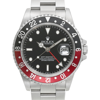 ロレックス(ROLEX)のGMTマスター2 黒赤ベゼル Ref.16710 中古品 メンズ 腕時計(腕時計(アナログ))
