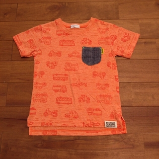 バースディ ECOPARK のりもの 半袖Tシャツ 120サイズ(Tシャツ/カットソー)