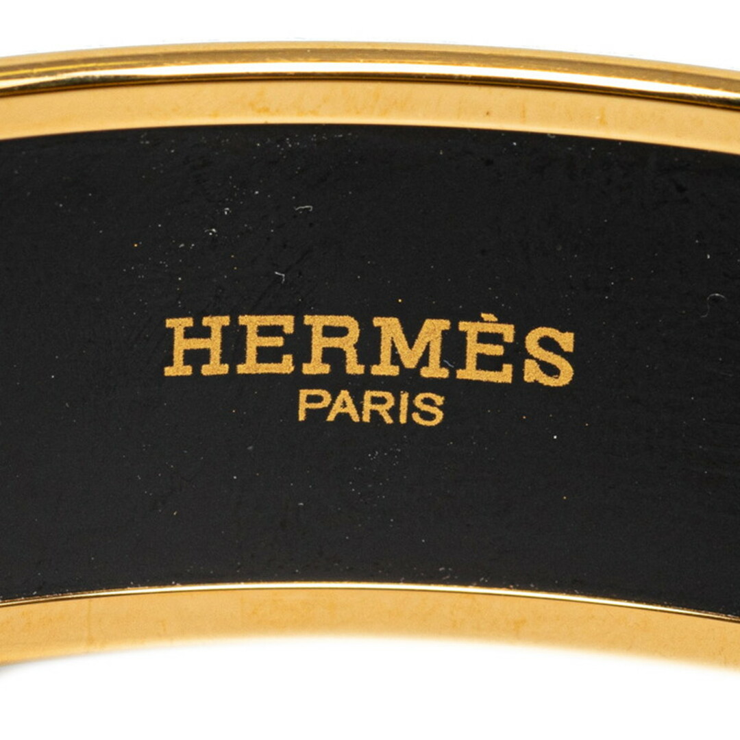 Hermes(エルメス)の美品 エルメス カレーシュGM 馬車 バングル メッキ レディース HERMES 【222-50891】 レディースのアクセサリー(ブレスレット/バングル)の商品写真