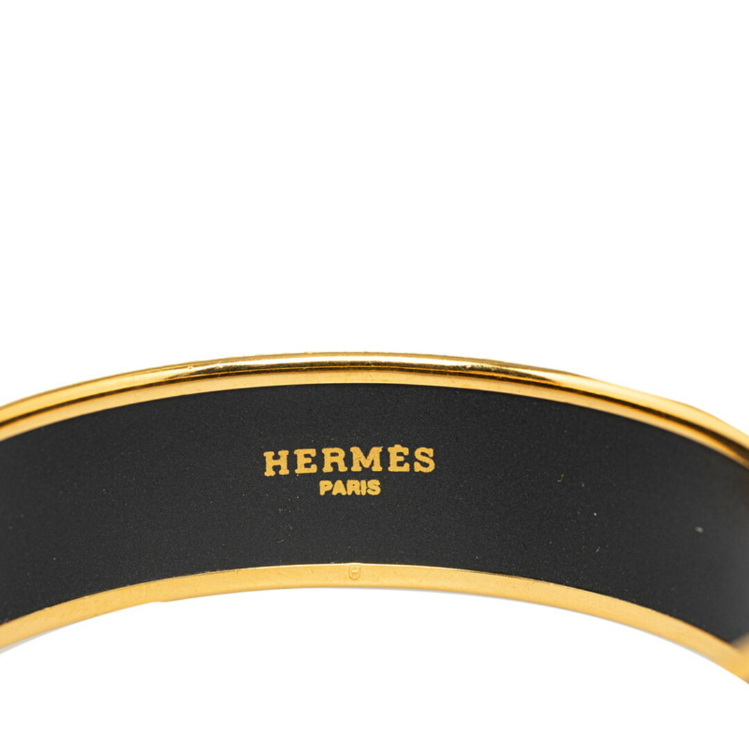 Hermes(エルメス)のエルメス エマイユGM 七宝焼き 魚 海 バングル メッキ レディース HERMES 【222-50893】 レディースのアクセサリー(ブレスレット/バングル)の商品写真