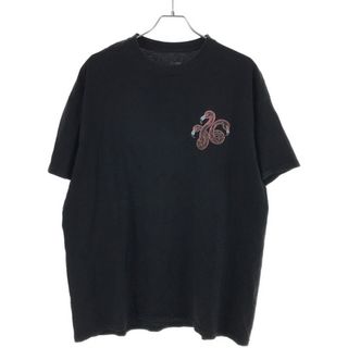 Nexus7 NEXUSVII ネクサスセブン HAMADARAKA 3-FRAMINGOS プリントTシャツ  ブラック XL