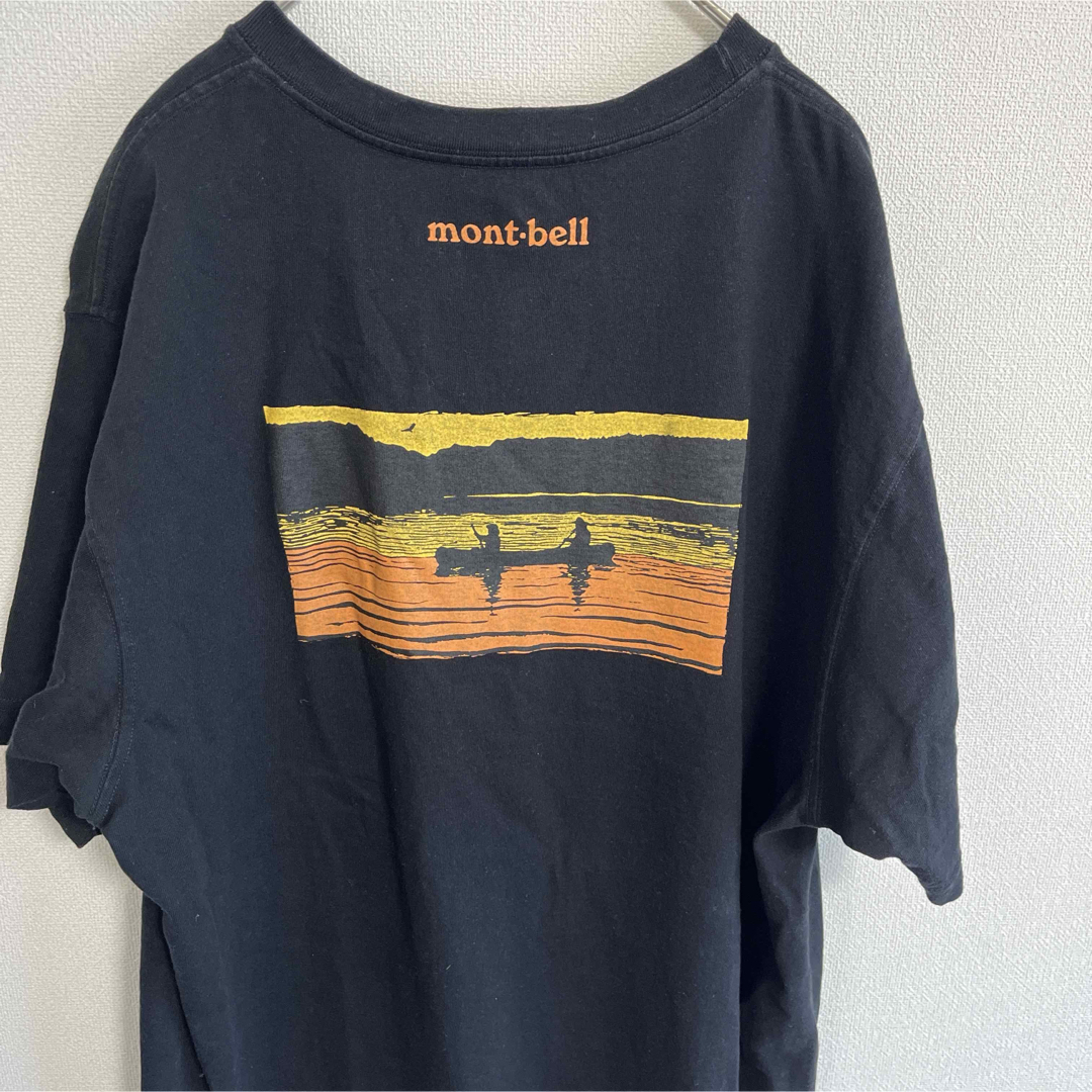 mont bell(モンベル)のmont-bell モンベル　Tシャツ ブラック　XL メンズのトップス(Tシャツ/カットソー(半袖/袖なし))の商品写真