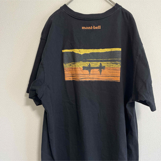 モンベル(mont bell)のmont-bell モンベル　Tシャツ ブラック　XL(Tシャツ/カットソー(半袖/袖なし))