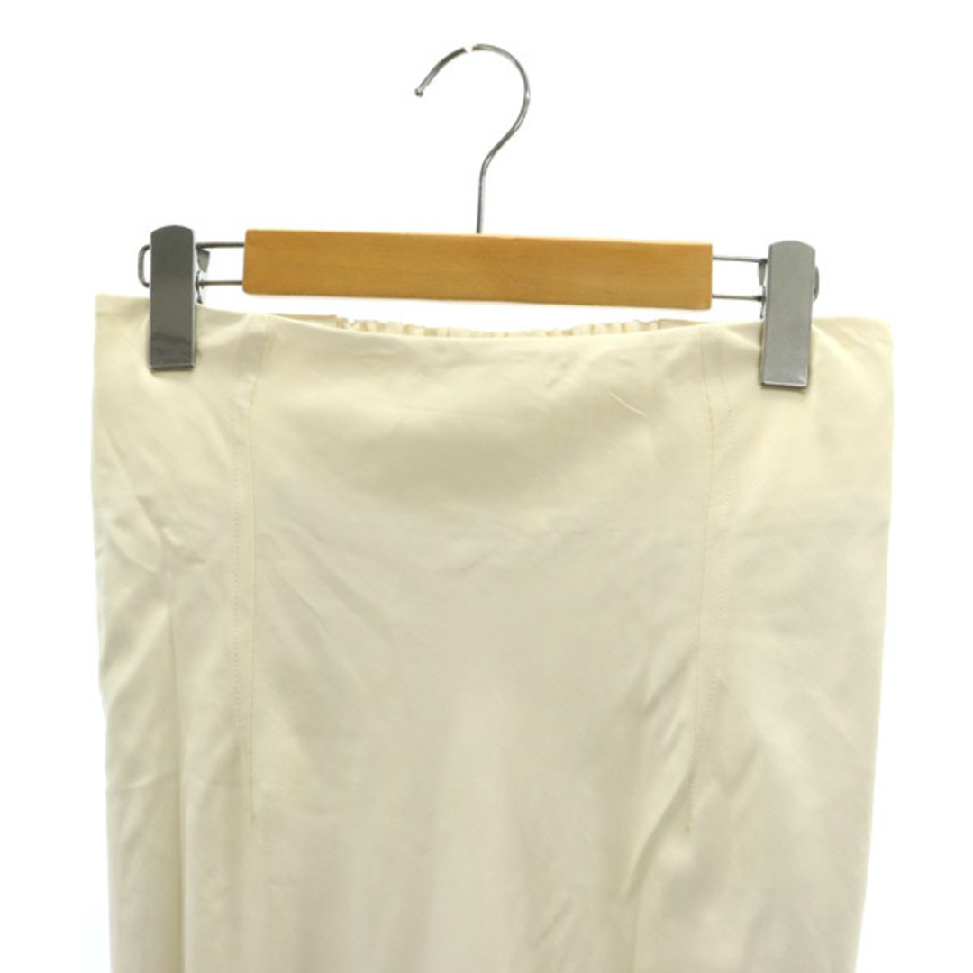 Noble(ノーブル)のノーブル 21AW キュプラサテンハイウエストミディスカート ロング ドレープ レディースのスカート(ロングスカート)の商品写真