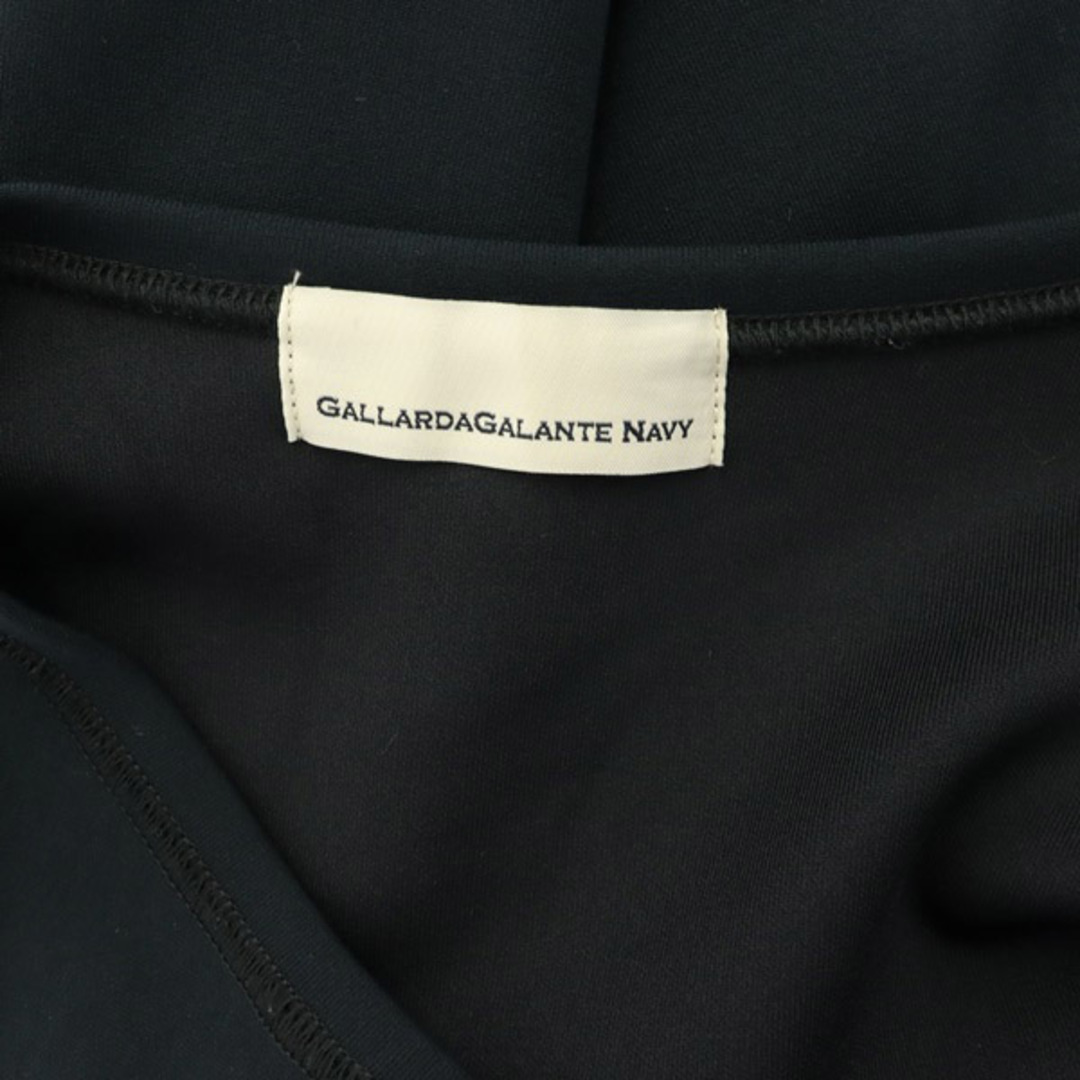GALLARDA GALANTE(ガリャルダガランテ)のガリャルダガランテ NAVY ダンボールクロップドトップス カットソー 長袖 レディースのトップス(カットソー(長袖/七分))の商品写真