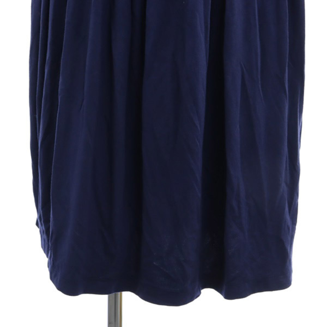 CARVEN(カルヴェン)のカルヴェン ギャザー プルオーバーワンピース ドレス 半袖 膝丈 ツイスト レディースのワンピース(ひざ丈ワンピース)の商品写真