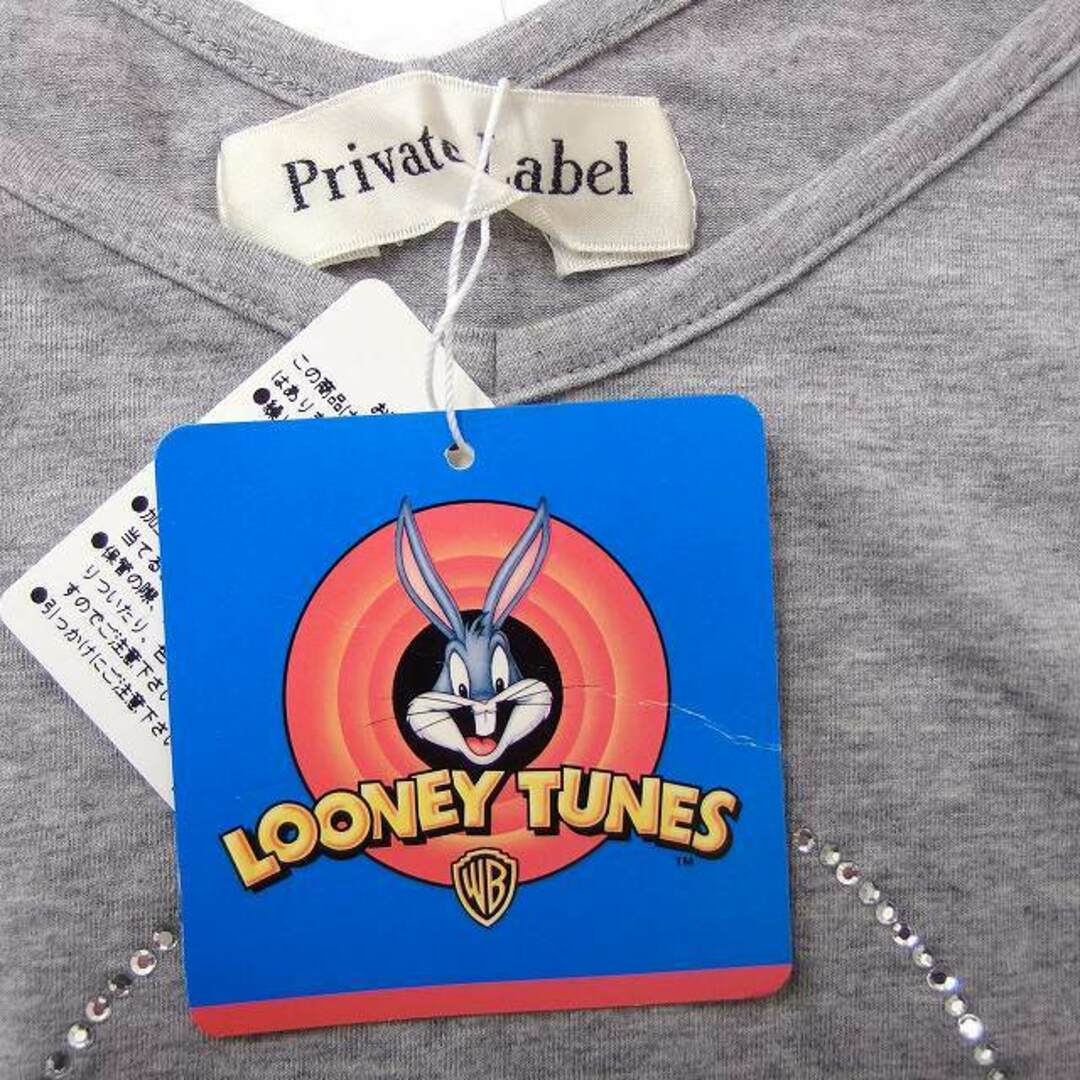 PRIVATE LABEL(プライベートレーベル)のプライベートレーベル × LOONEY TUNES タグ付き プリントカットソー レディースのトップス(カットソー(半袖/袖なし))の商品写真