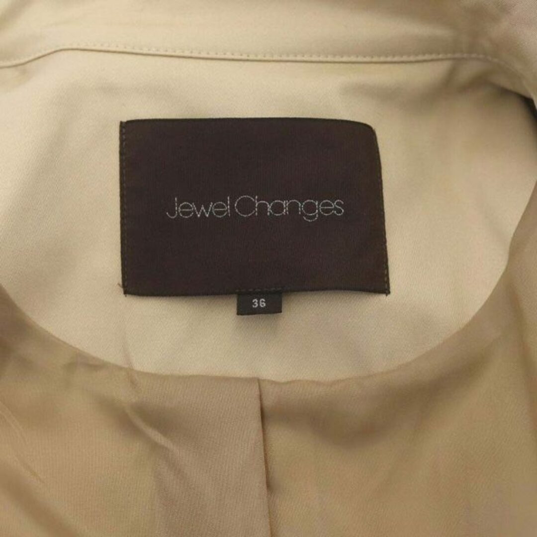 Jewel Changes(ジュエルチェンジズ)のジュエルチェンジズ アローズ トレンチコート スプリングコート アウター 36 レディースのジャケット/アウター(トレンチコート)の商品写真