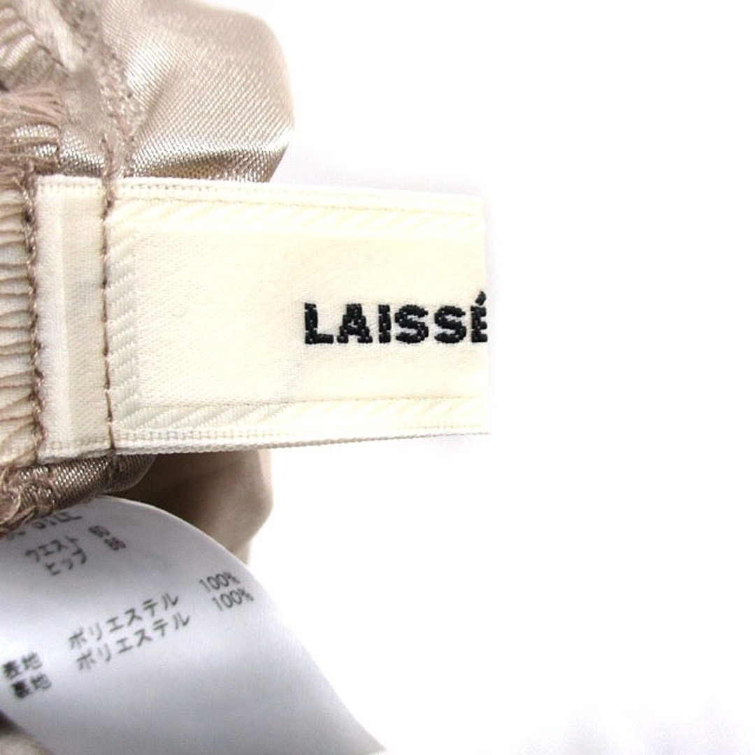LAISSE PASSE(レッセパッセ)のレッセパッセ LAISSE PASSE プリーツスカート ロング シンプル 36 レディースのスカート(ロングスカート)の商品写真