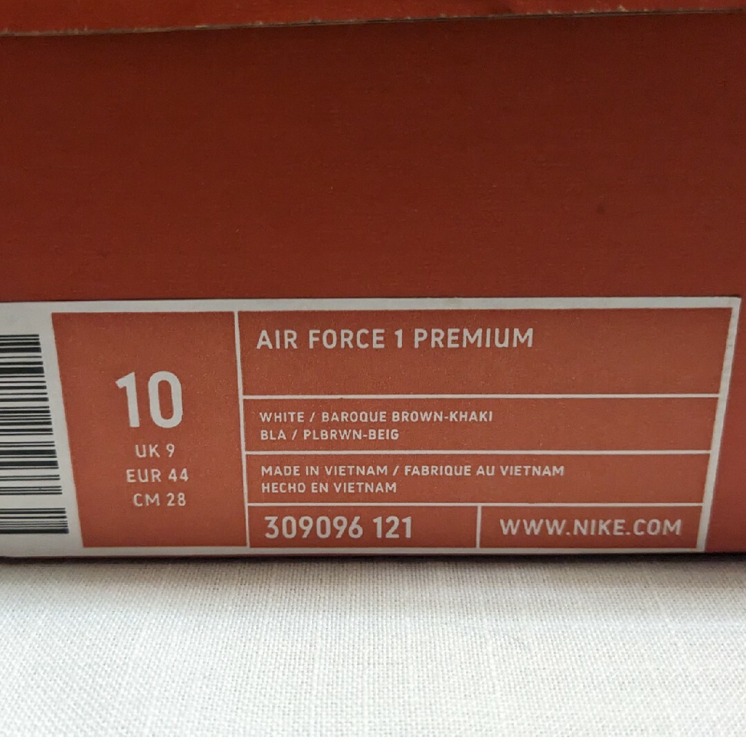 NIKE(ナイキ)の新品未使用 NIKE AIR FORCE 1 LOW PREMIUM 28cm メンズの靴/シューズ(スニーカー)の商品写真