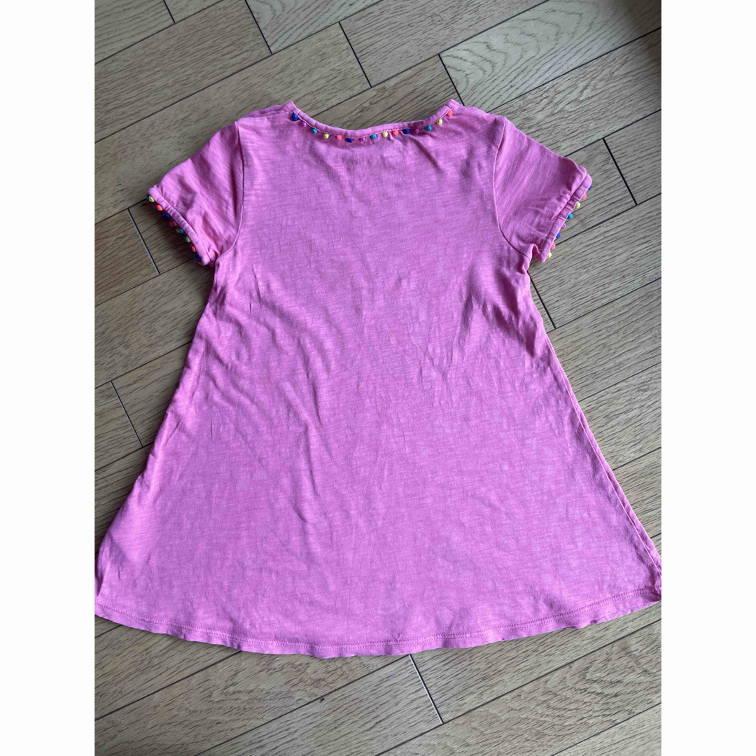 Boden(ボーデン)のボーデン　ピンク　ワンピース　104cm キッズ/ベビー/マタニティのキッズ服女の子用(90cm~)(ワンピース)の商品写真