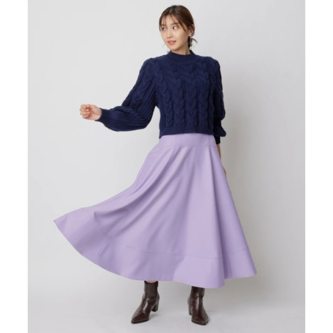 JUSGLITTY(ジャスグリッティー)の新品✨ジャスグリッティー✨ハイウエストフレアスカート✨季節問わず着れる優れもの レディースのスカート(ロングスカート)の商品写真