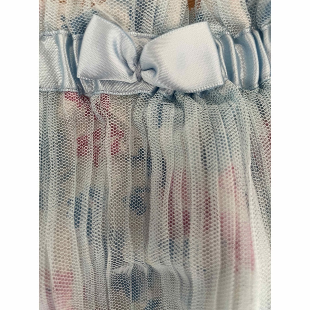 ブルー系　110cm ２点セット キッズ/ベビー/マタニティのキッズ服女の子用(90cm~)(スカート)の商品写真