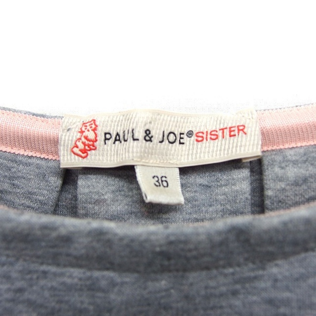 PAUL & JOE SISTER(ポール&ジョーシスター)のポール&ジョー シスター ワンピース フレア ミニ タック コットン混 36 レディースのワンピース(ミニワンピース)の商品写真